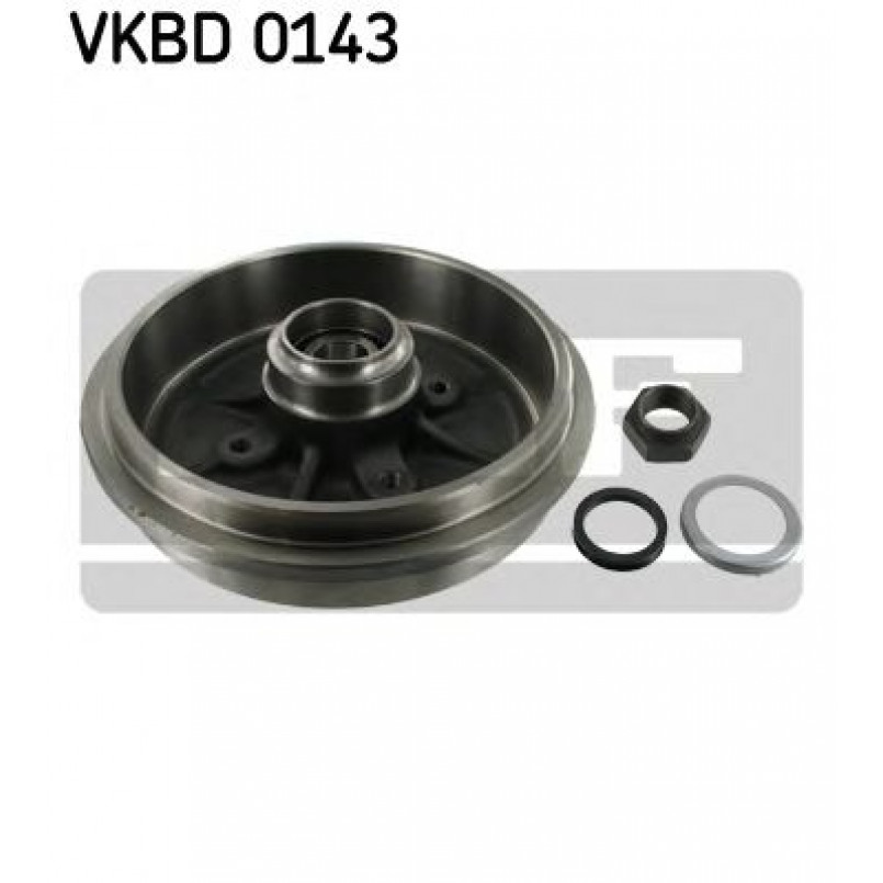 VKBD 0143 SKF Пiдшипник ступицi колеса та гальмівний барабан